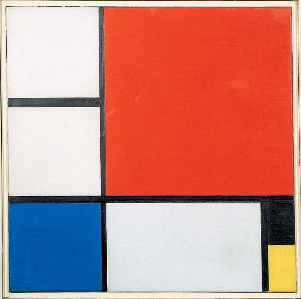 Пит Мондријан, Композиција II, 1929. | Народни музеј