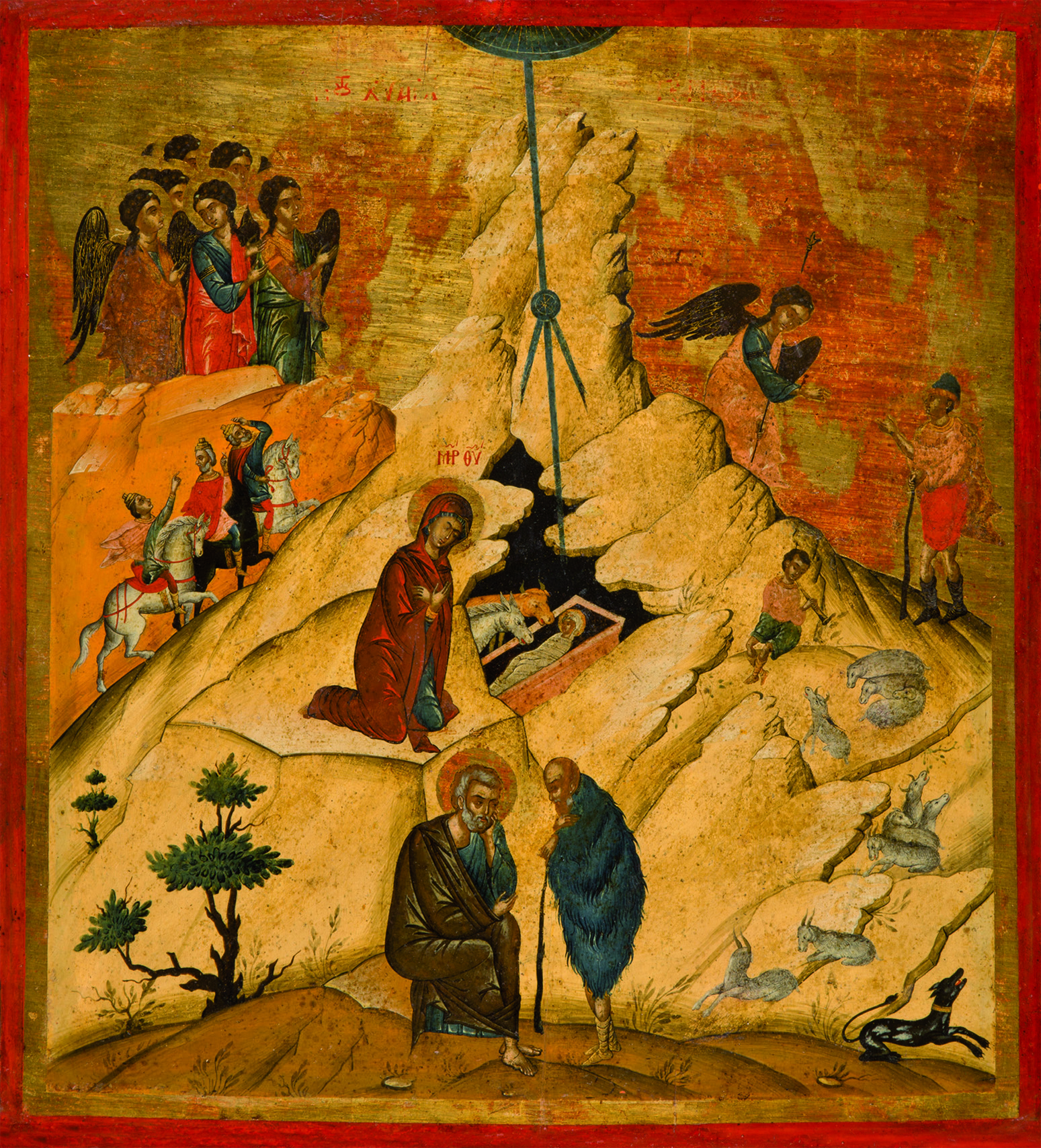 Рођење Христово, XVI век