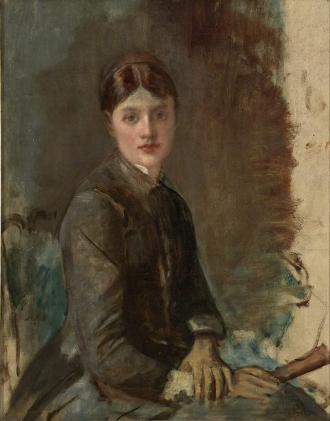 Анри Тулуз-Лотрек, Портрет младе жене, 1883, уље на платну, 81 x 63 цм